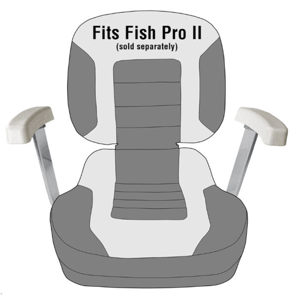 Springfield One Piece Arm Rest f/Fish Pro II - Image 2