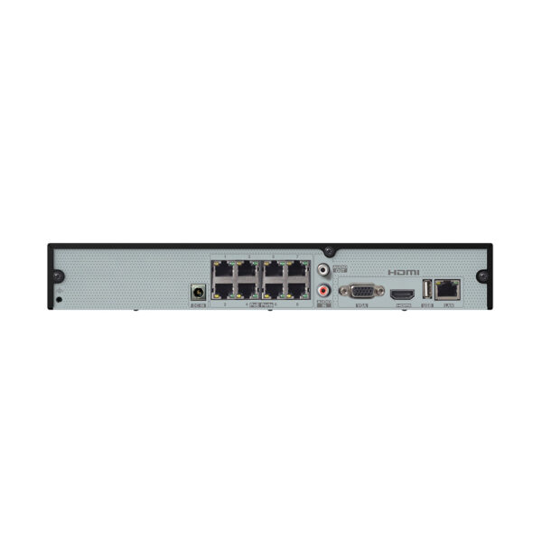Speco 8 Channel 4K Recorder w/Smart Analytics - 8 Built-In POE Ports - Image 2
