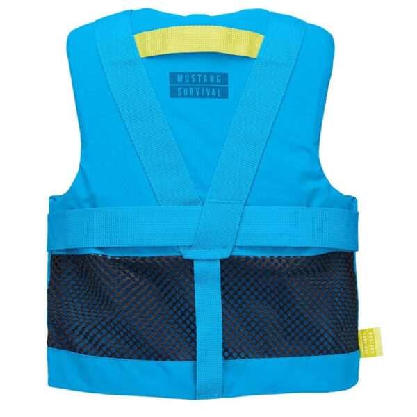 Mustang Youth REV Foam Life Vest - Azure Blue - Image 2