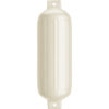 Polyform G-5 Twin Eye Fender 8.8" x 26.8" - Metallic White