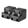 PTM Edge Board Rack Mount - 4 Bolt - Black - Pair