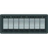Blue Sea 8261 Waterproof Panel 8 Position - Slate Grey