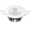 Lumitec Mirage - Flush Mount Down Light - Glass Finish/No Bezel - 2-Color White/Red Dimming