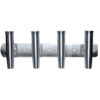 Tigress 4 Rod Aluminum Transom Mount Rod Holder - 28"