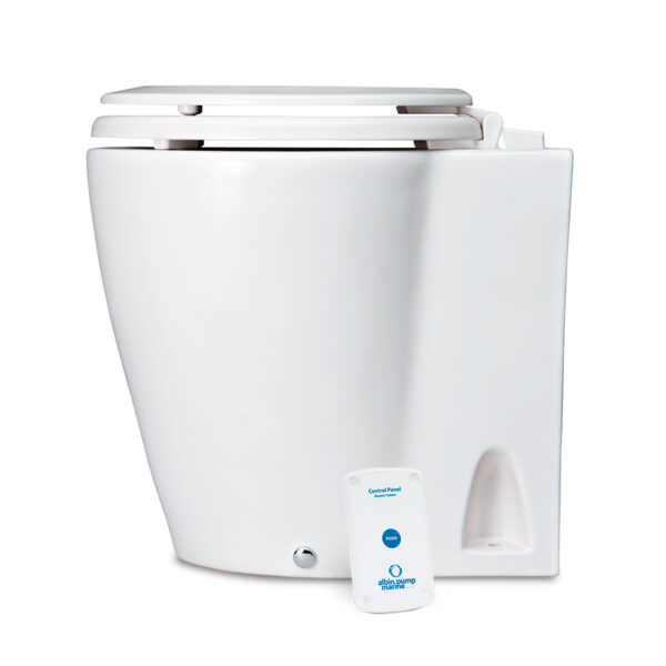 Albin Group Marine Design Marine Toilet Standard Electric - 24V - Image 2
