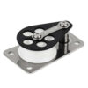 Schaefer Series 3 Flat Base/Alum Cheek/Delrin Sheave