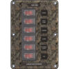 Blue Sea 4325 Circuit Breaker Switch Panel 6 Position - Camo