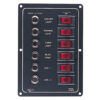 Sea-Dog Aluminum Circuit Breaker Panel - 6 Circuit