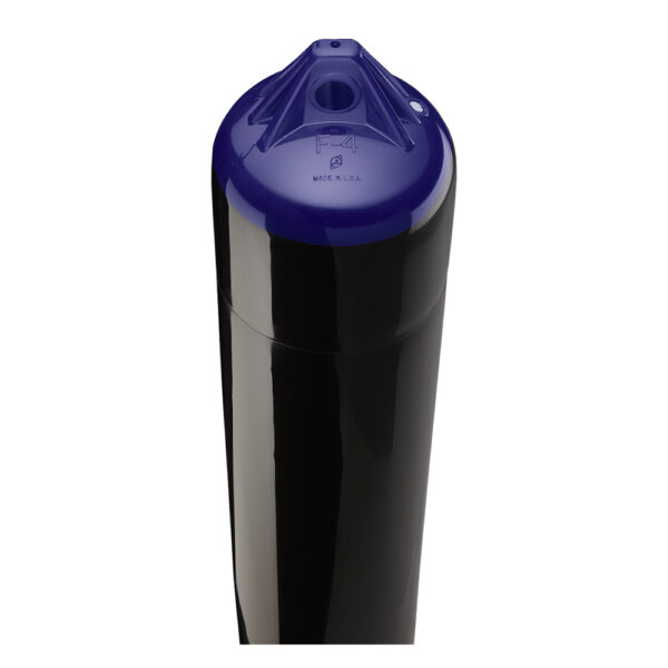 Polyform F-4 Twin Eye Fender 8.5" x 40.5" - Black - Image 2