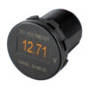 Sea-Dog OLED Voltmeter - Round