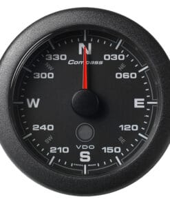 Veratron 3-3/8" (85MM) OceanLink® Compass - 360° - Black Dial & Bezel