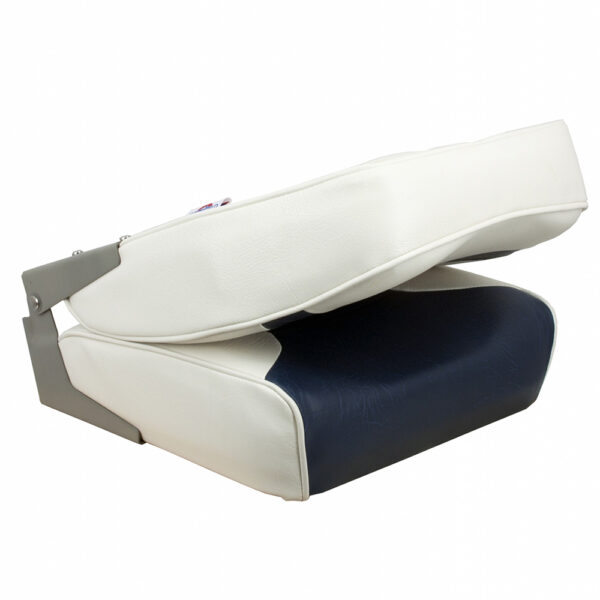 Springfield High Back Multi-Color Folding Seat - White/Blue - Image 2