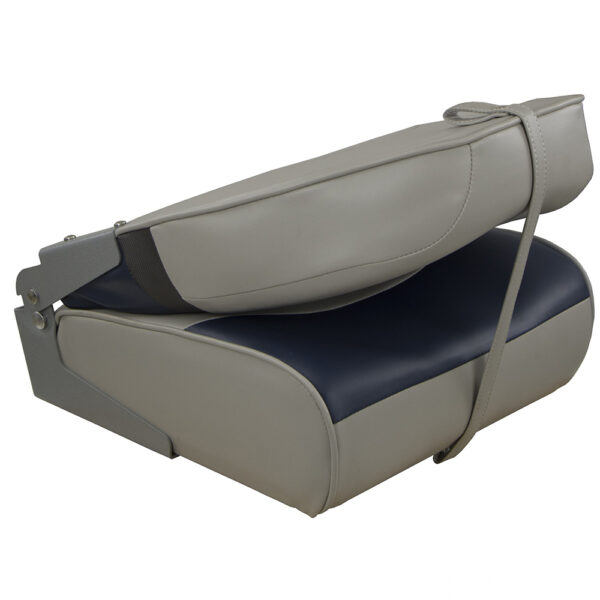 Springfield Premium Wave Folding Seat - Grey/Blue w/Meteor Stripe - Image 2