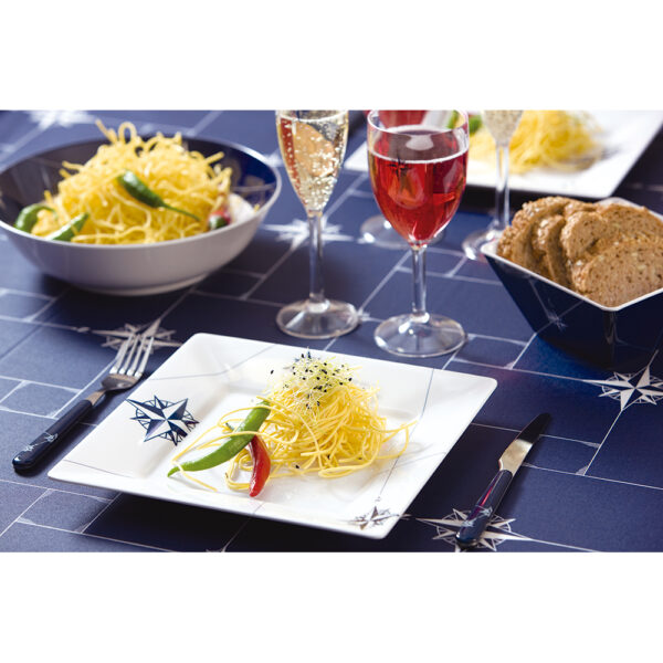 Marine Business Melamine Square, Flat Dinner Plate - NORTHWIND - 10" x 10" Set of 6 - Image 2
