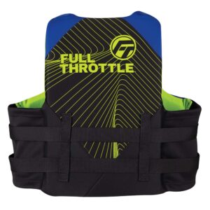 Alternative view of Full Throttle Adult Rapid-Dry Life Jacket - S/M - Blue/Black