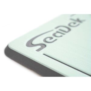 Alternative view of SeaDek Small Helm Pad - Seafoam Green/Storm Grey