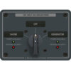 Blue Sea 8367 AC Rotary Switch Panel 30 Ampere 2 Positions + OFF, 2 Pole