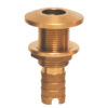 GROCO Bronze Hose Barb Thru-Hull Fitting - 1-1/2"