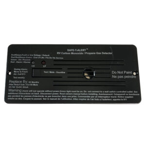 Safe-T-Alert Combo Carbon Monoxide Propane Alarms Flush Mount - Black