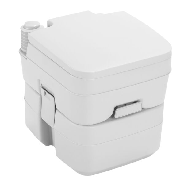 Dometic 966 Portable Toilet - 5 Gallon - Platinum - Image 2