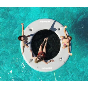 Alternative view of Solstice Watersports 8' Circular Mesh Dock