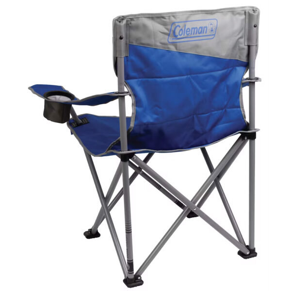 Coleman Big & Tall Camping Chair - Blue - Image 2