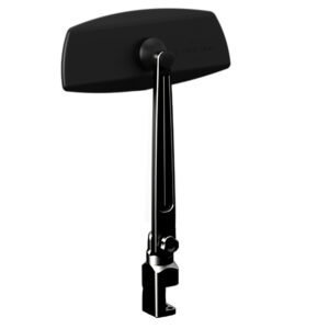 PTM Watersports Pontoon Mirror/Bracket Kit w/VR-100 Pro & PCX-200 (Black)