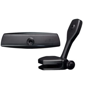 PTM Watersports Mirror/Bracket Kit w/VR-140 PRO Mirror & ZXR-360 (Black)
