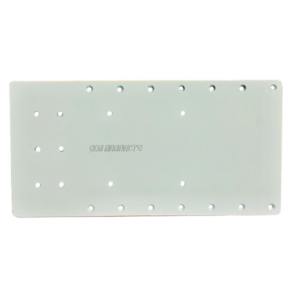 Sea Brackets 20" Straight Trolling Motor Plate f/Minn Kota Quest