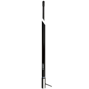 Alternative view of Scout 8' Black VHF Antenna 6dB Stainless Steel Ferrule w/5M RG-58 Coax Includes PL-259 KS-42