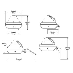 Alternative view of Ritchie X-10B-M RitchieSport Compass - Bracket Mount - Black