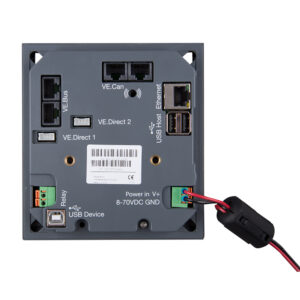 Alternative view of Victron Color Control GX Monitor - Button Control