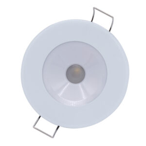 Alternative view of Lumitec Illusion Flush Mount LED Down Light - Spectrum RGBW - Cool White - White Housing