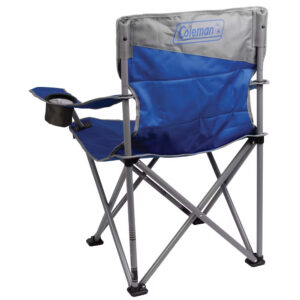 Alternative view of Coleman Big & Tall Quad Camping Chair - Blue