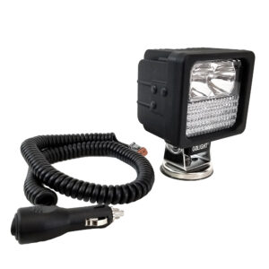 Golight GXL LED Hybrid Portable Work Light Series Magnetic Mount w/No Remote - 12V - Black