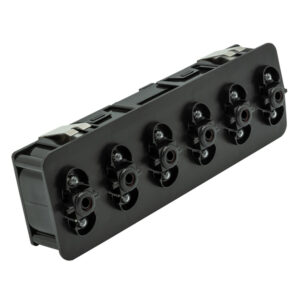 Maretron VMM6 Contura® Series Digital Switch Module, 6 Rocker - No Actuators w/Right Switch 3-Position & Blue LEDs