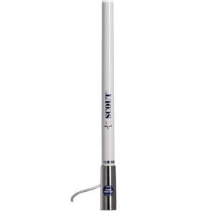 Alternative view of Scout Titan Series4' White AM/FM Antenna Fiberglass