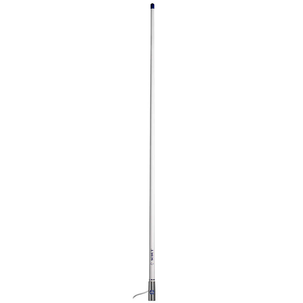 Scout Titan Series4' White AM/FM Antenna Fiberglass