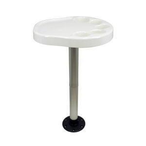 Springfield Party Platter Thread-Lock™ Surface Mount Table Package - White
