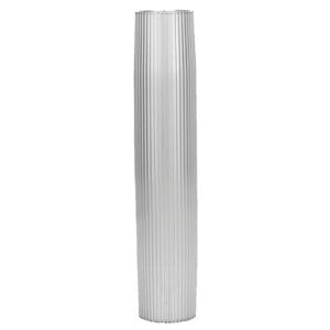 TACO Aluminum Ribbed Table Pedestal - 2-3/8" O.D. - 26" Length