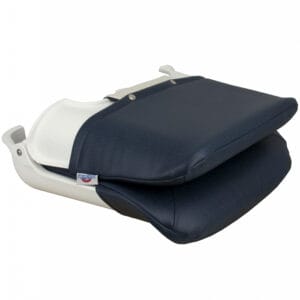 Alternative view of Springfield Skipper Standard Seat Fold Down - White/Blue