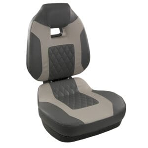 Alternative view of Springfield Fish Pro II High Back Folding Seat - Charcoal/Grey