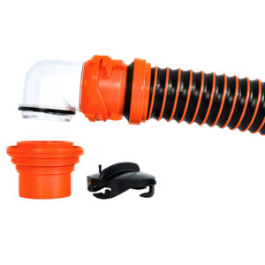 Alternative view of Camco RhinoEXTREME 20' Sewer Hose Kit w/4 In 1 Elbow Caps