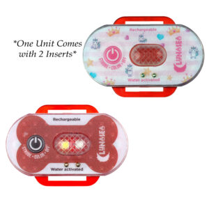 Alternative view of Lunasea Child/Pet Safety Water Activated Strobe Light - Red Case, Blue Attention Light