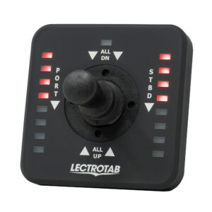 Alternative view of Lectrotab Joystick LED Trim Tab Control