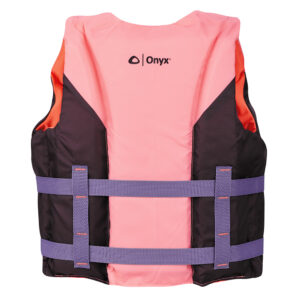 Alternative view of Onyx Shoal All Adventure Youth Life Jacket - Pink