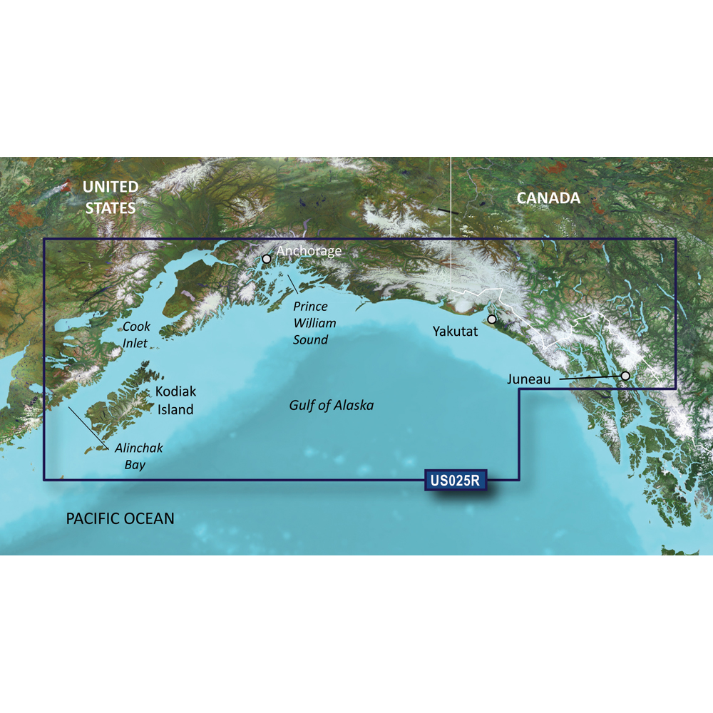 Garmin BlueChart® g3 Vision® HD - VUS025R - Anchorage - Juneau - microSD™/SD™ - Image 2