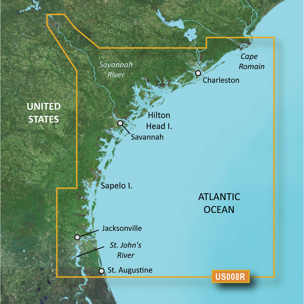 Garmin BlueChart® g3 Vision® HD - VUS008R - Charleston to Jacksonville - microSD™/SD™ - Image 2