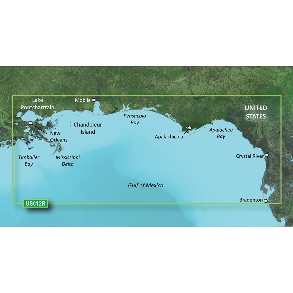 Garmin BlueChart® g3 Vision® HD - VUS012R - Tampa - New Orleans - microSD™/SD™ - Image 2