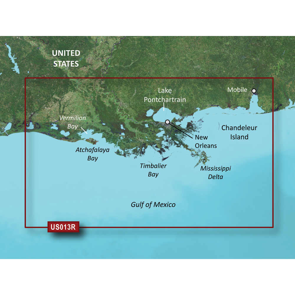 Garmin BlueChart® g3 Vision® HD - VUS013R - Mobile - Lake Charles - microSD™/SD™ - Image 2